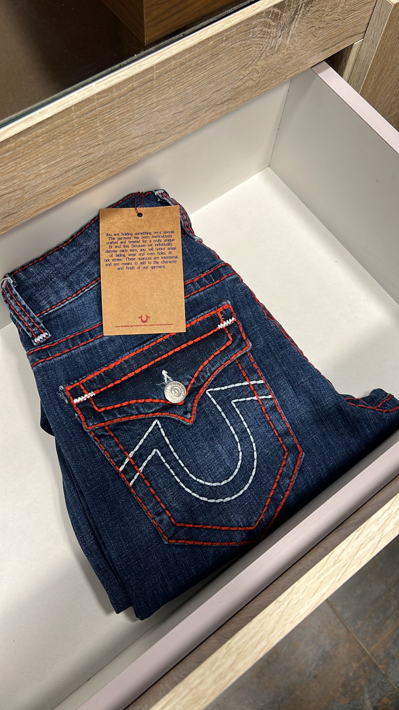 TR FLAP POCKET DENIM