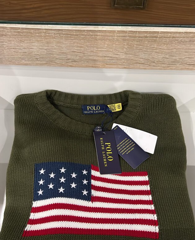 The Iconic Flag Sweater Ralph Lauren