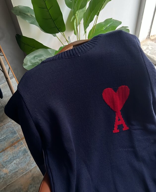 Ami Paris knitted sweater