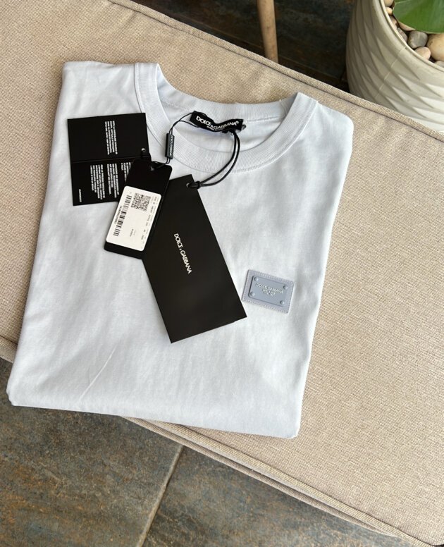 DOLCE & GABBANA Logo plaqué T-shirt