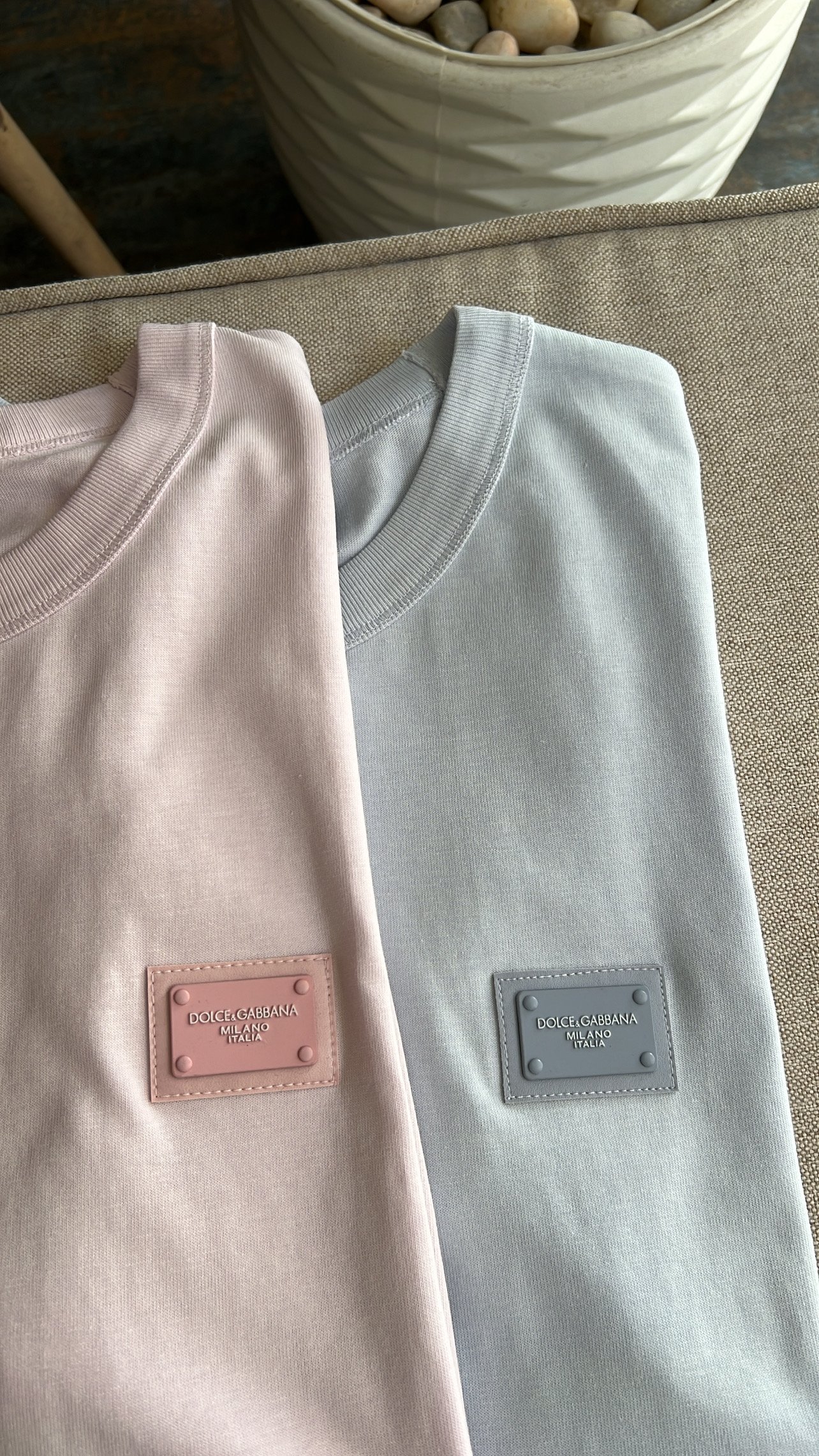 DOLCE & GABBANA Logo plaqué T-shirt - Image 3