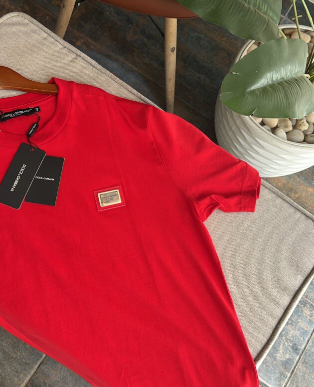 DOLCE & GABBANA Logo plaqué T-shirt