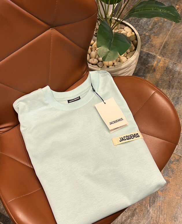 Jacquemus Logo-Patch Cotton T-shirt