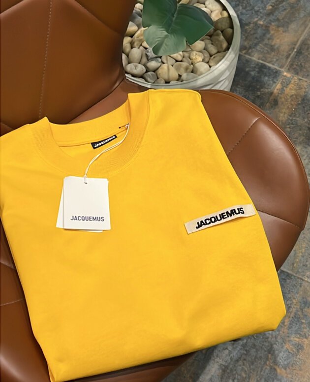 Jacquemus Logo-Patch Cotton T-shirt
