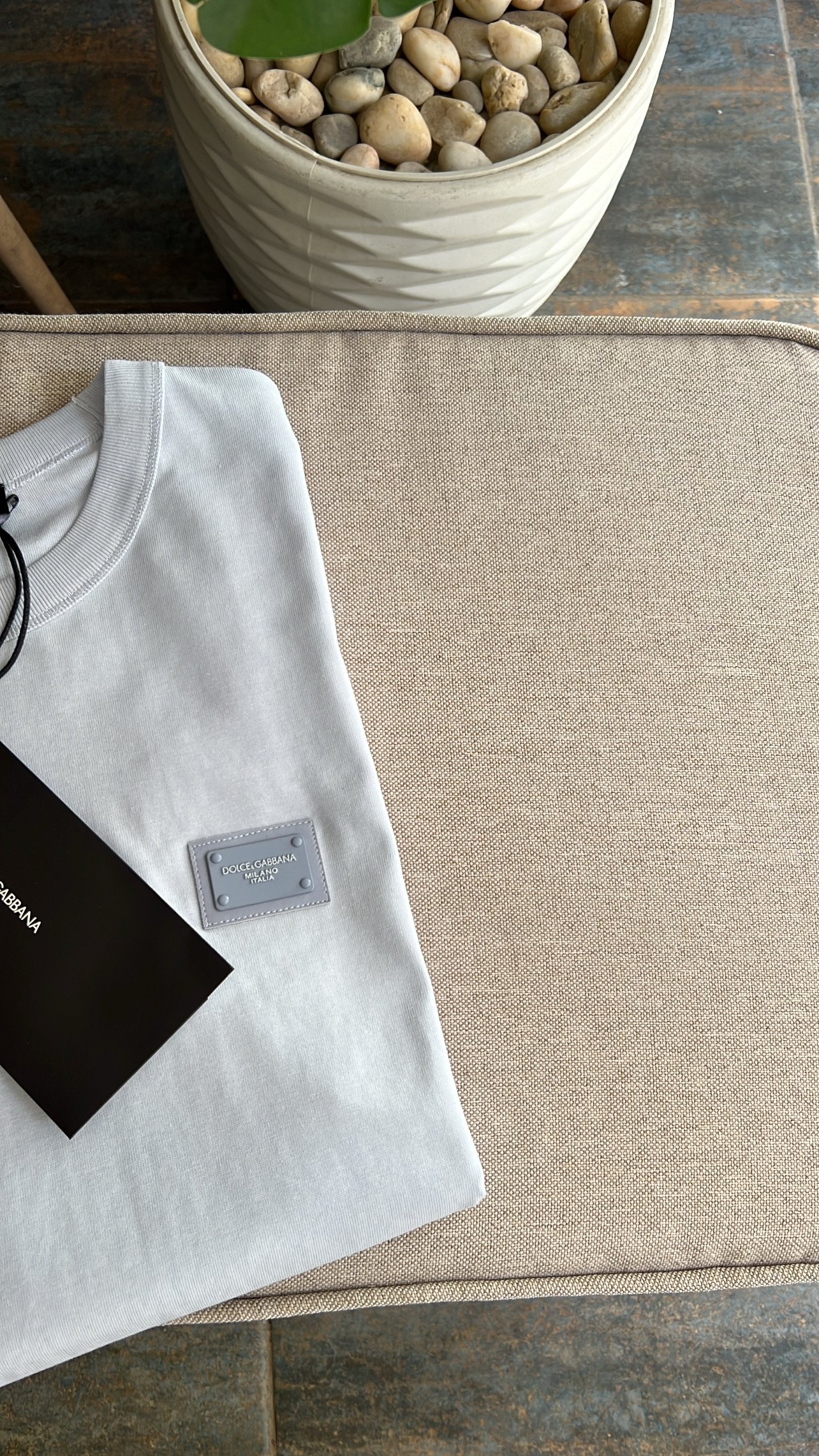 DOLCE & GABBANA Logo plaqué T-shirt - Image 2