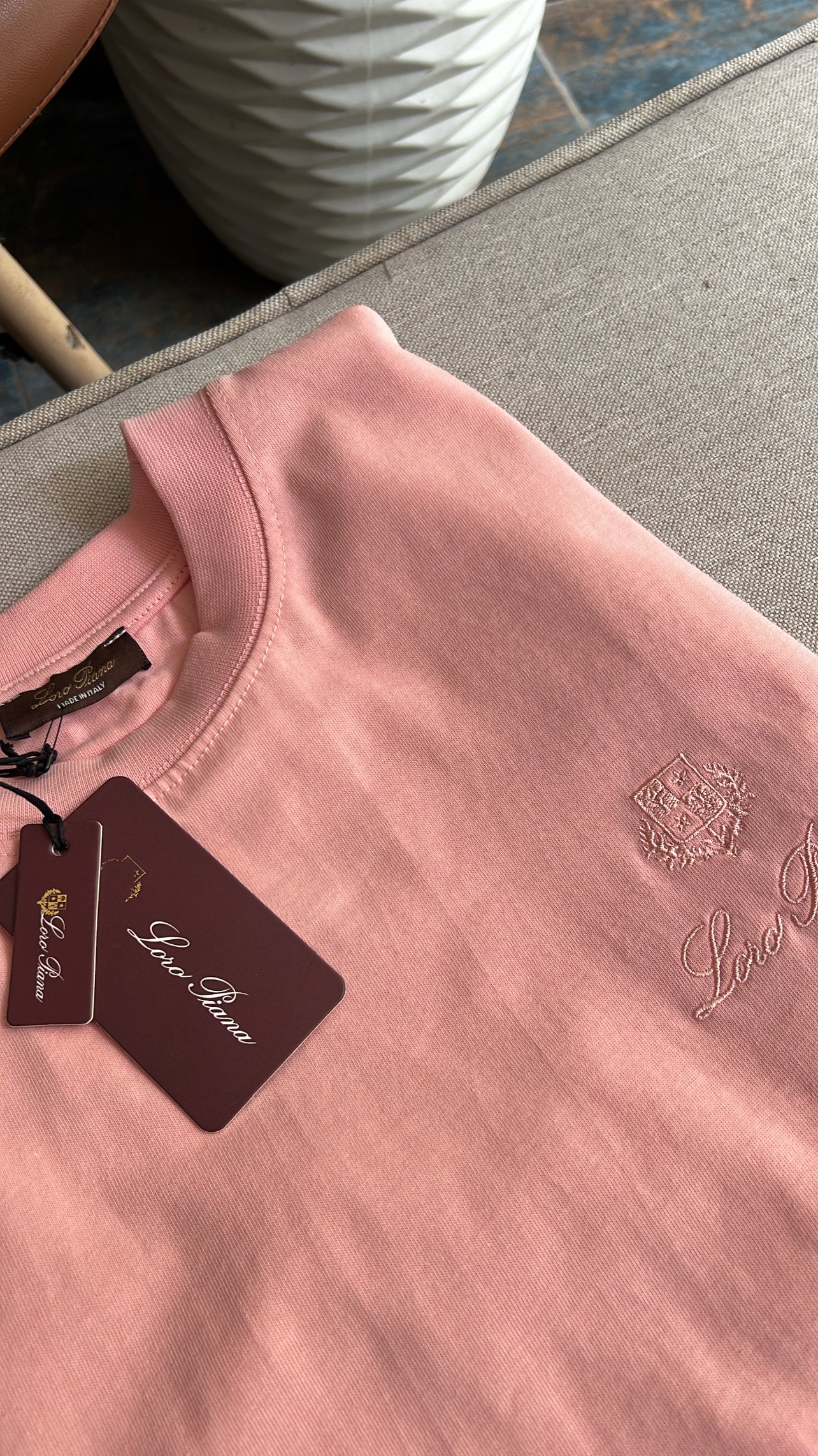 LORO PIANA COTTON JERS. TSHIRT - Image 3