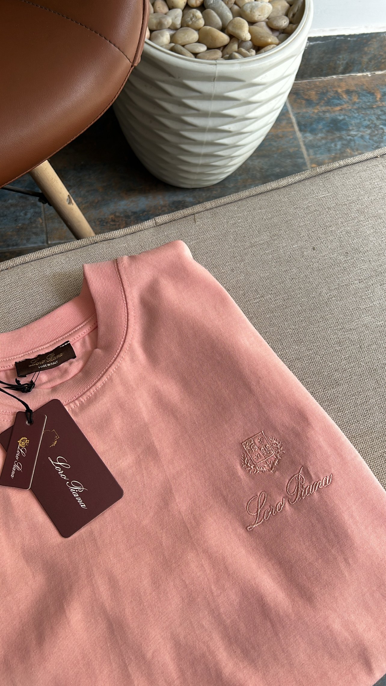 LORO PIANA COTTON JERS. TSHIRT